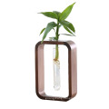 Elegant Homeware Style Furnishings Wood Vase Decoration